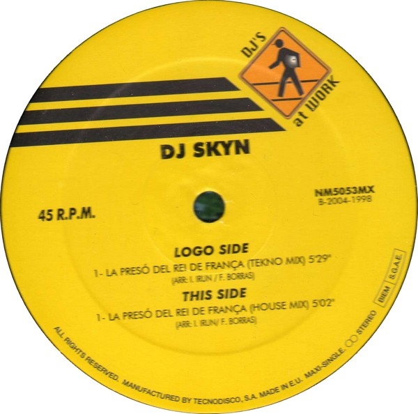 DJ Skyn – La Presó Del Rei De França DJ Skyn – La Presó Del Rei De França